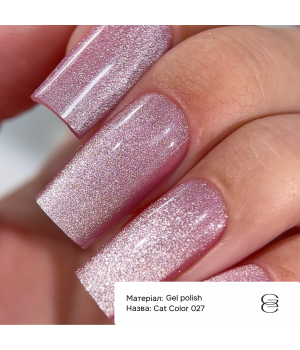 Гель-лак Gemely Cat color №027, 6 мл HEMA/TPO free